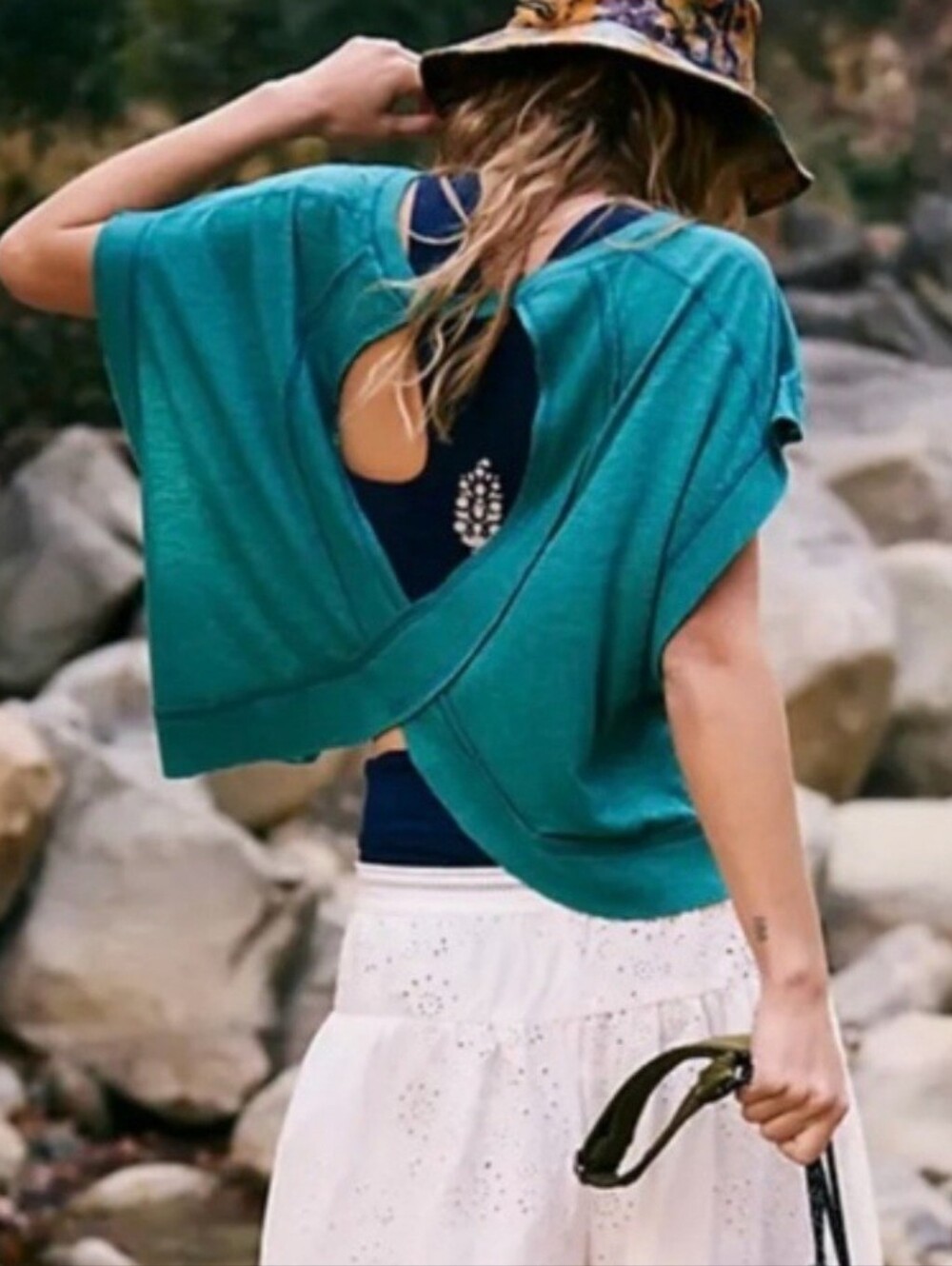 Free People Movement NWT My Time Tank Endzone Teal *Current